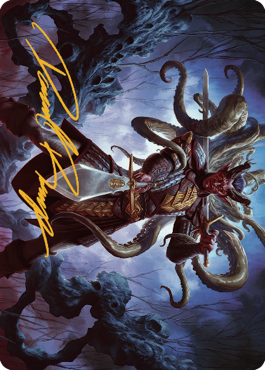 Zevlor, Elturel Exile Art Card (42) (Gold-Stamped Signature) [Commander Legends: Battle for Baldur's Gate Art Series] | Silver Goblin