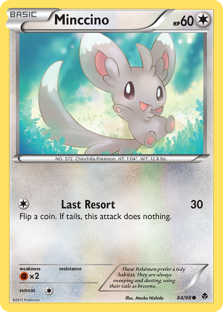 Minccino (84/98) [Black & White: Emerging Powers] | Silver Goblin