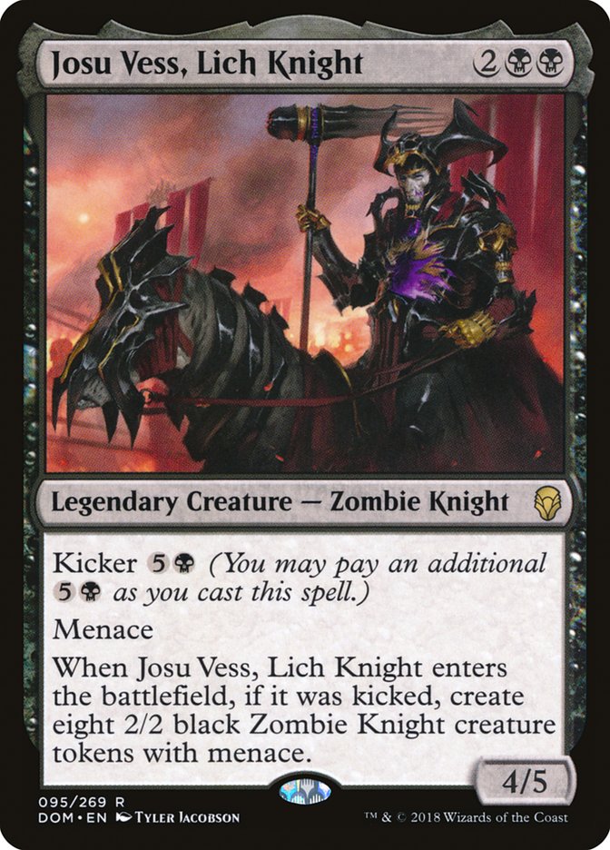 Josu Vess, Lich Knight [Dominaria] | Silver Goblin