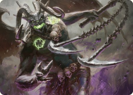 Archfiend of Despair Art Card [Commander Masters Art Series] | Silver Goblin