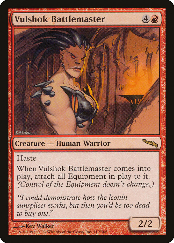 Vulshok Battlemaster [Mirrodin] | Silver Goblin