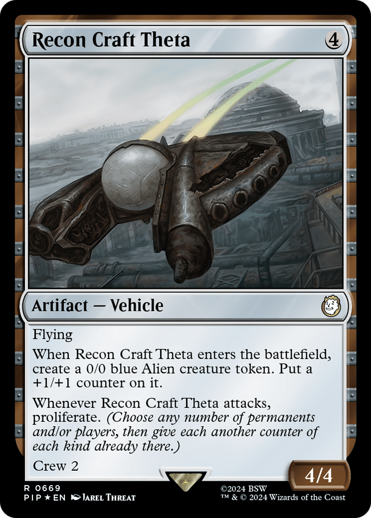 Recon Craft Theta (Surge Foil) [Fallout] | Silver Goblin