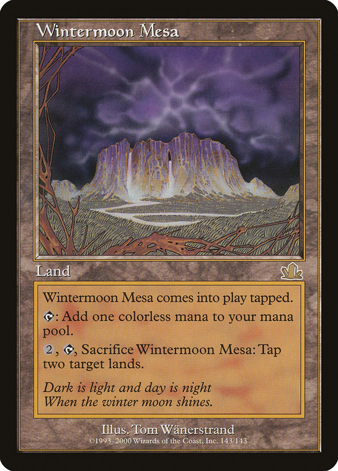 Wintermoon Mesa [Prophecy] | Silver Goblin