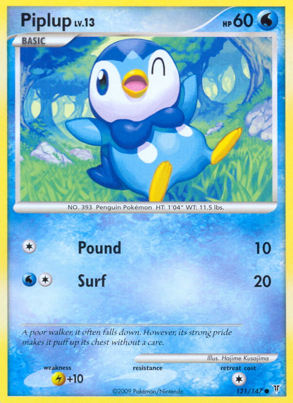 Piplup (121/147) [Platinum: Supreme Victors] | Silver Goblin