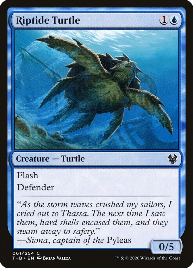 Riptide Turtle [Theros Beyond Death] | Silver Goblin