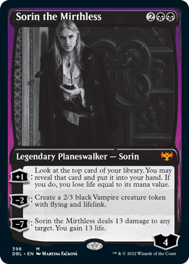 Sorin the Mirthless [Innistrad: Double Feature] | Silver Goblin