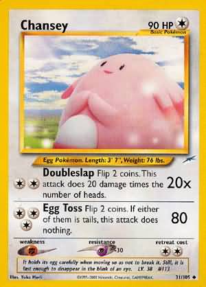 Chansey (31/105) [Neo Destiny Unlimited] | Silver Goblin