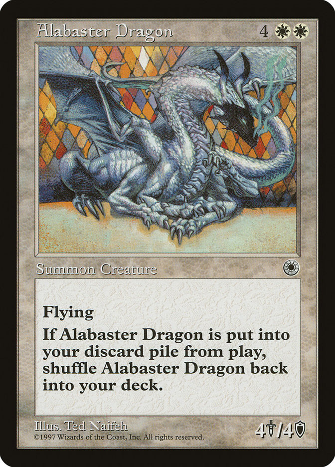 Alabaster Dragon [Portal] | Silver Goblin