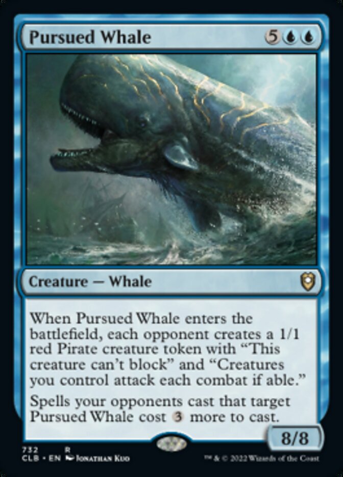 Pursued Whale [Commander Legends: Battle for Baldur's Gate] | Silver Goblin