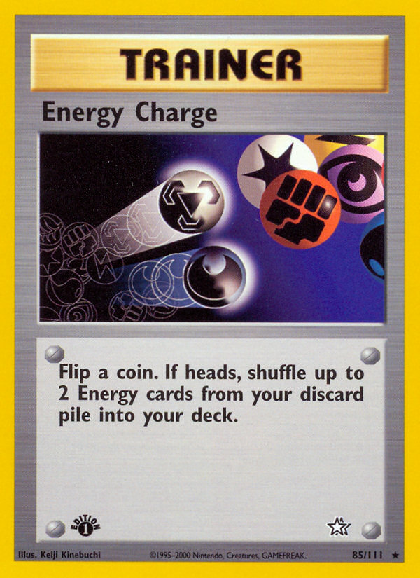 Energy Charge (85/111) [Neo Genesis 1st Edition] | Silver Goblin