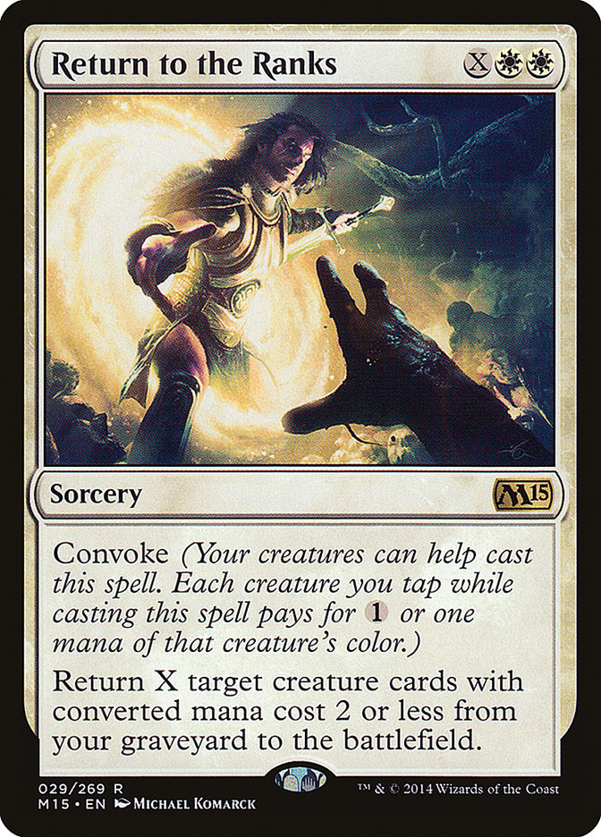 Return to the Ranks [Magic 2015] | Silver Goblin