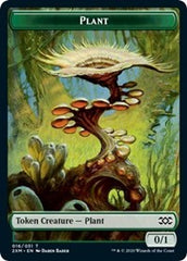 Plant // Treasure Double-Sided Token [Double Masters Tokens] | Silver Goblin