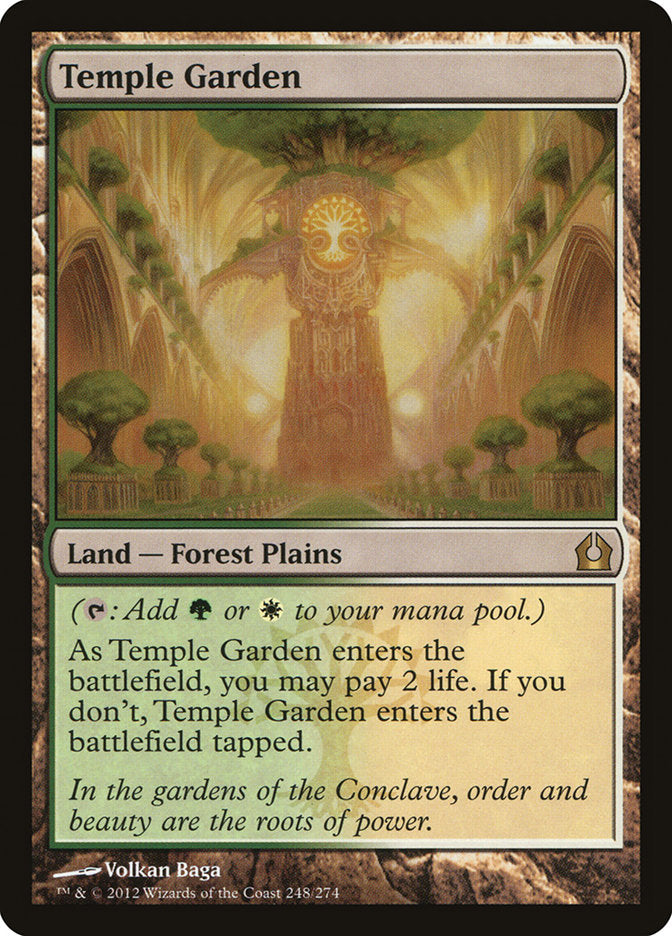 Temple Garden [Return to Ravnica] | Silver Goblin