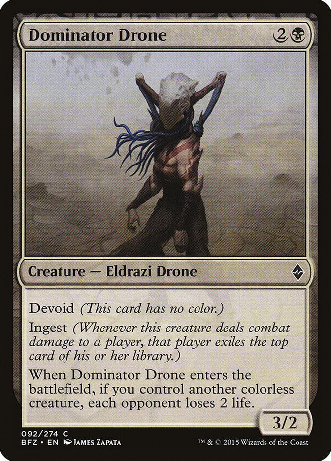 Dominator Drone [Battle for Zendikar] | Silver Goblin