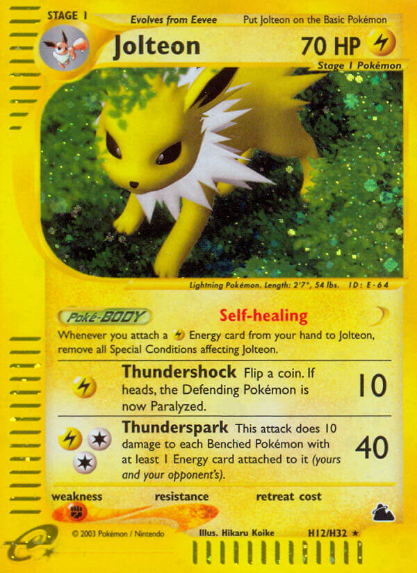 Jolteon (H12/H32) [Skyridge] | Silver Goblin