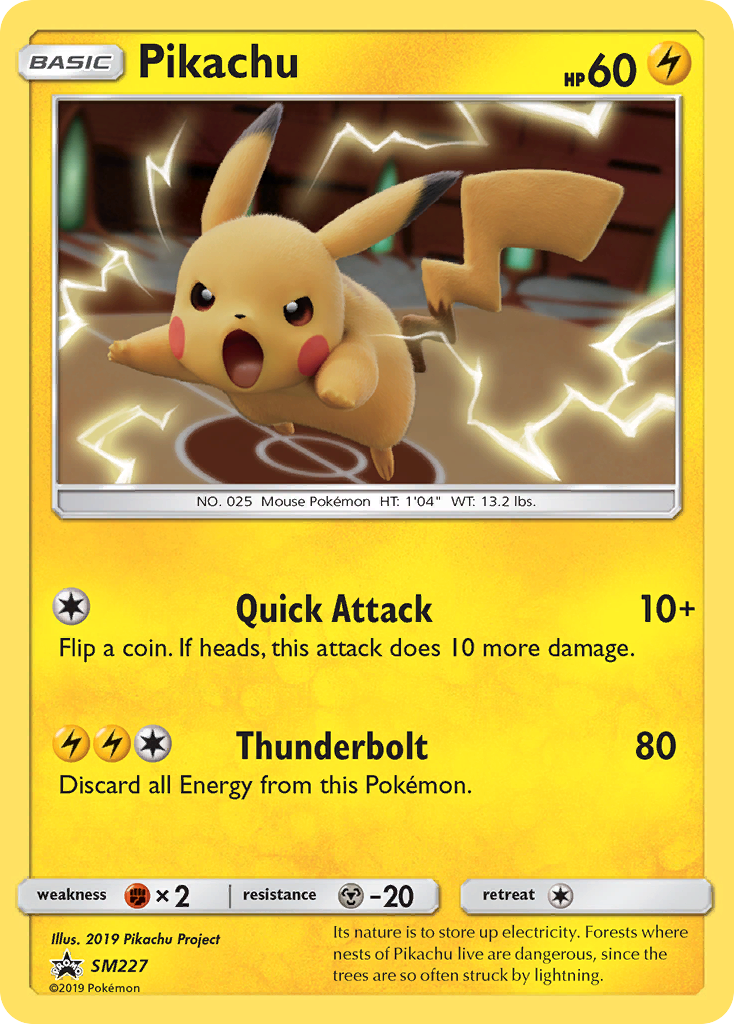 Pikachu (SM227) [Sun & Moon: Black Star Promos] | Silver Goblin