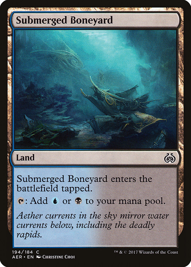 Submerged Boneyard [Aether Revolt] | Silver Goblin