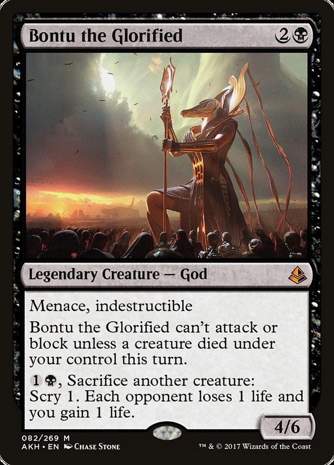 Bontu the Glorified [Amonkhet] | Silver Goblin