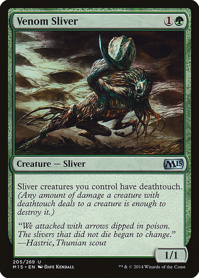 Venom Sliver [Magic 2015] | Silver Goblin