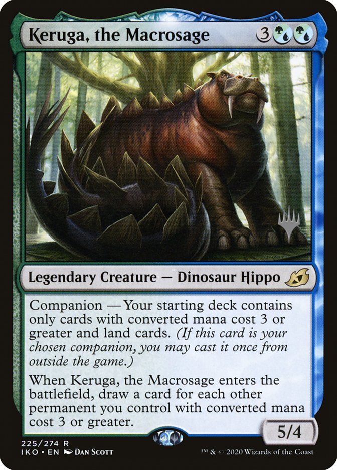 Keruga, the Macrosage (Promo Pack) [Ikoria: Lair of Behemoths Promos] | Silver Goblin
