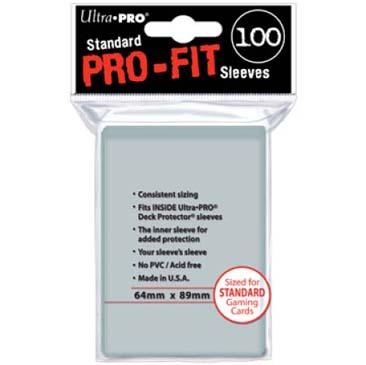 Pro-Fit Standard Size Deck Protectors 100ct | Silver Goblin