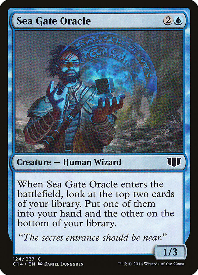 Sea Gate Oracle [Commander 2014] | Silver Goblin