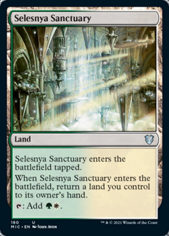 Selesnya Sanctuary [Innistrad: Midnight Hunt Commander] | Silver Goblin