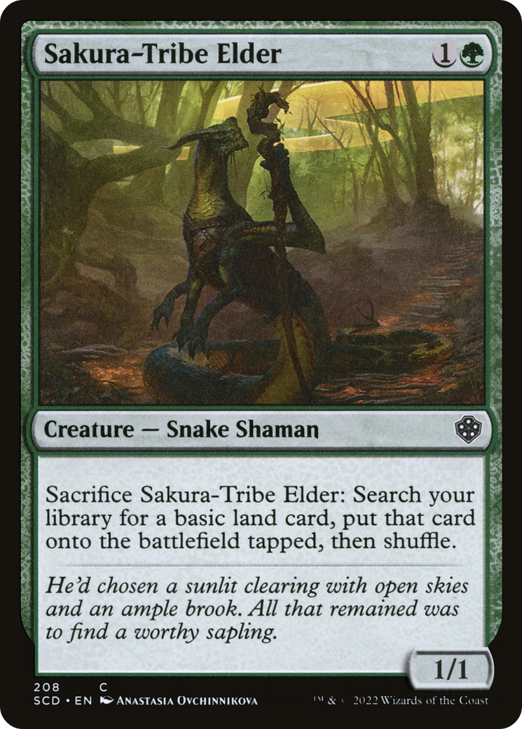 Sakura-Tribe Elder [Starter Commander Decks] | Silver Goblin