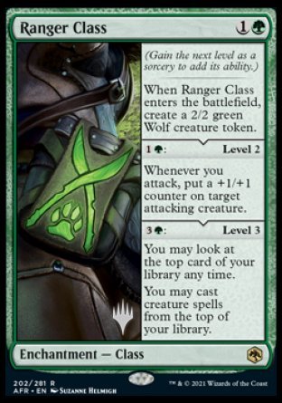 Ranger Class (Promo Pack) [Dungeons & Dragons: Adventures in the Forgotten Realms Promos] | Silver Goblin