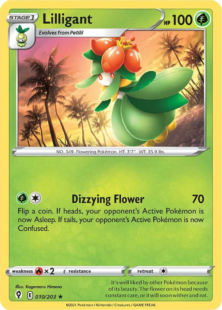 Lilligant (010/203) [Sword & Shield: Evolving Skies] | Silver Goblin