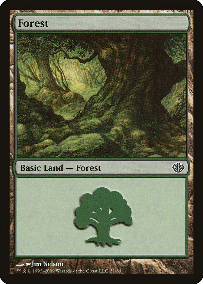 Forest (31) [Duel Decks: Garruk vs. Liliana] | Silver Goblin