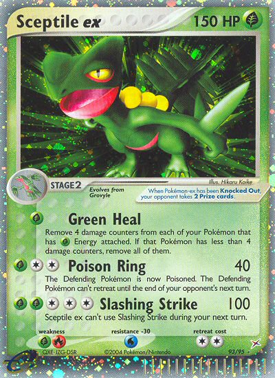 Sceptile ex (93/95) [EX: Team Magma vs Team Aqua] | Silver Goblin