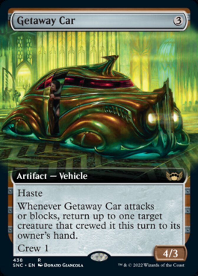 Getaway Car (Extended Art) [Streets of New Capenna] | Silver Goblin