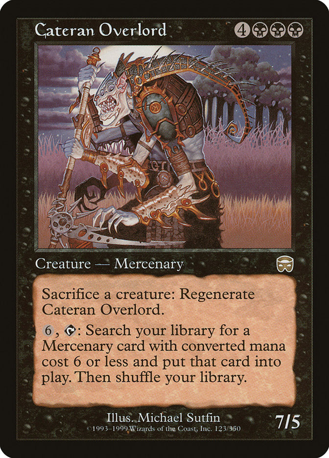 Cateran Overlord [Mercadian Masques] | Silver Goblin