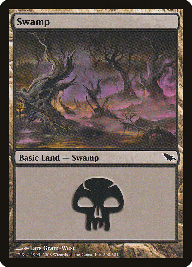 Swamp (290) [Shadowmoor] | Silver Goblin