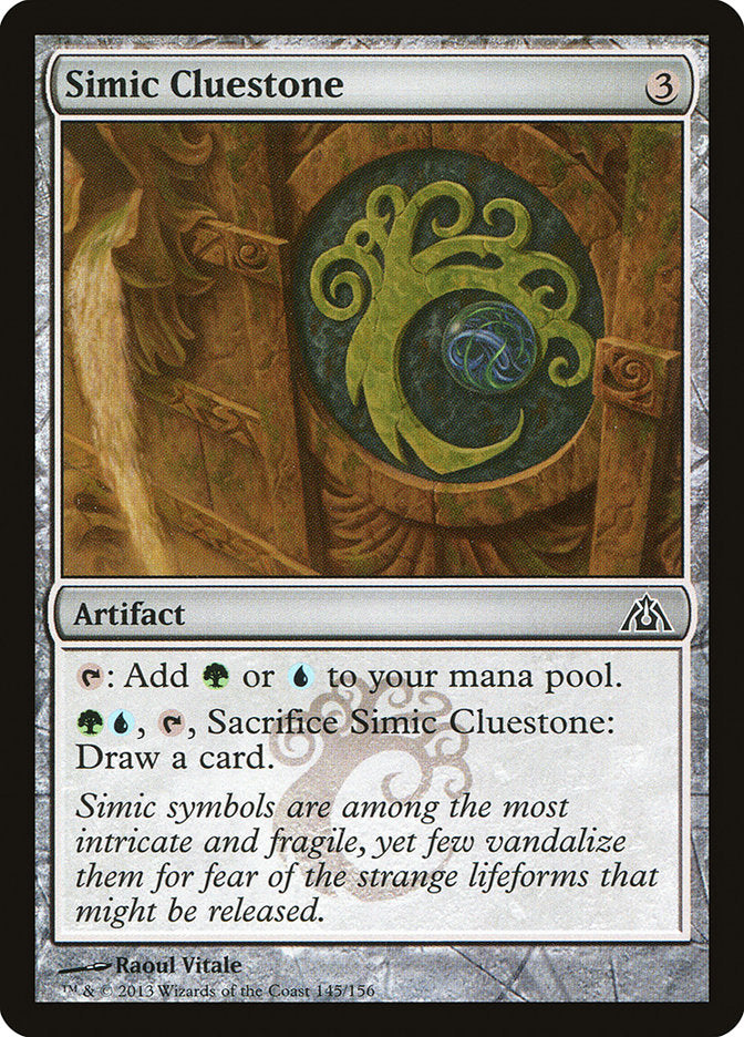 Simic Cluestone [Dragon's Maze] | Silver Goblin