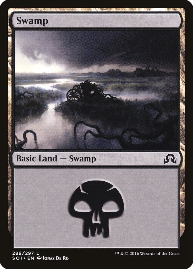 Swamp (289) [Shadows over Innistrad] | Silver Goblin