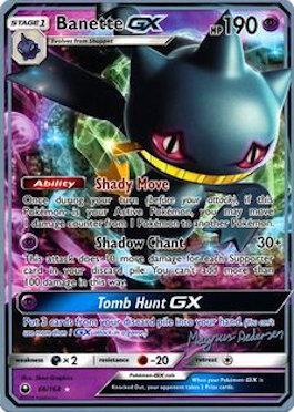 Banette GX (66/168) (Garbanette - Magnus Pedersen) [World Championships 2018] | Silver Goblin