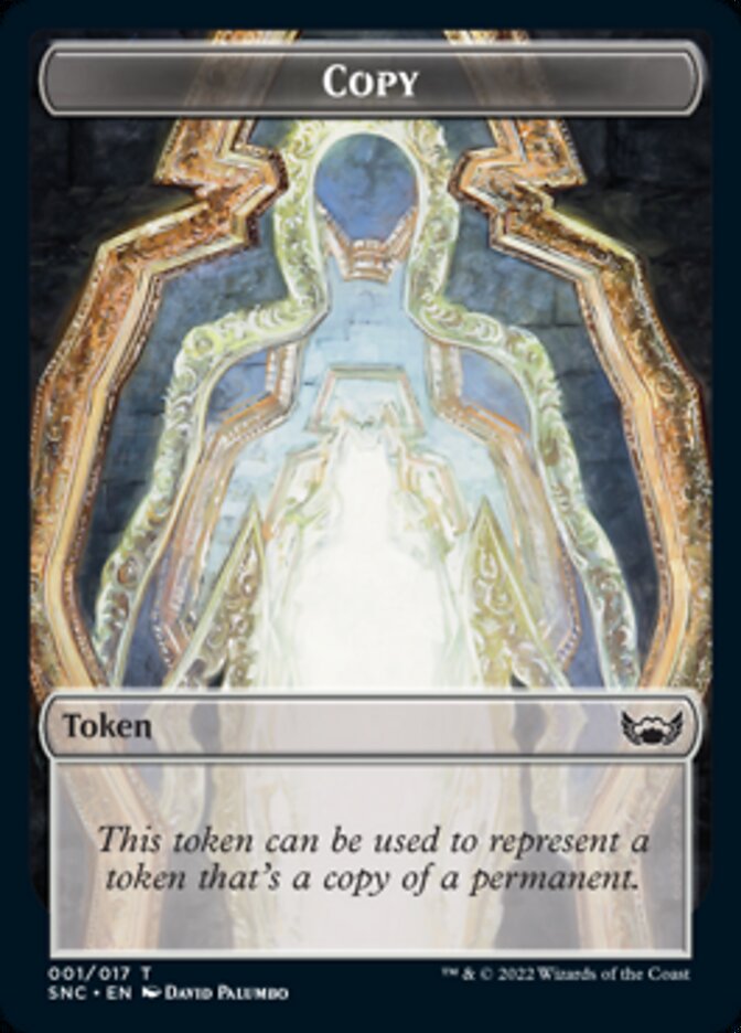 Clue // Copy Double-Sided Token [Streets of New Capenna Commander Tokens] | Silver Goblin