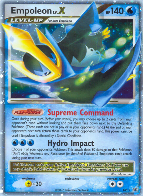 Empoleon LV.X (DP11) [Diamond & Pearl: Black Star Promos] | Silver Goblin