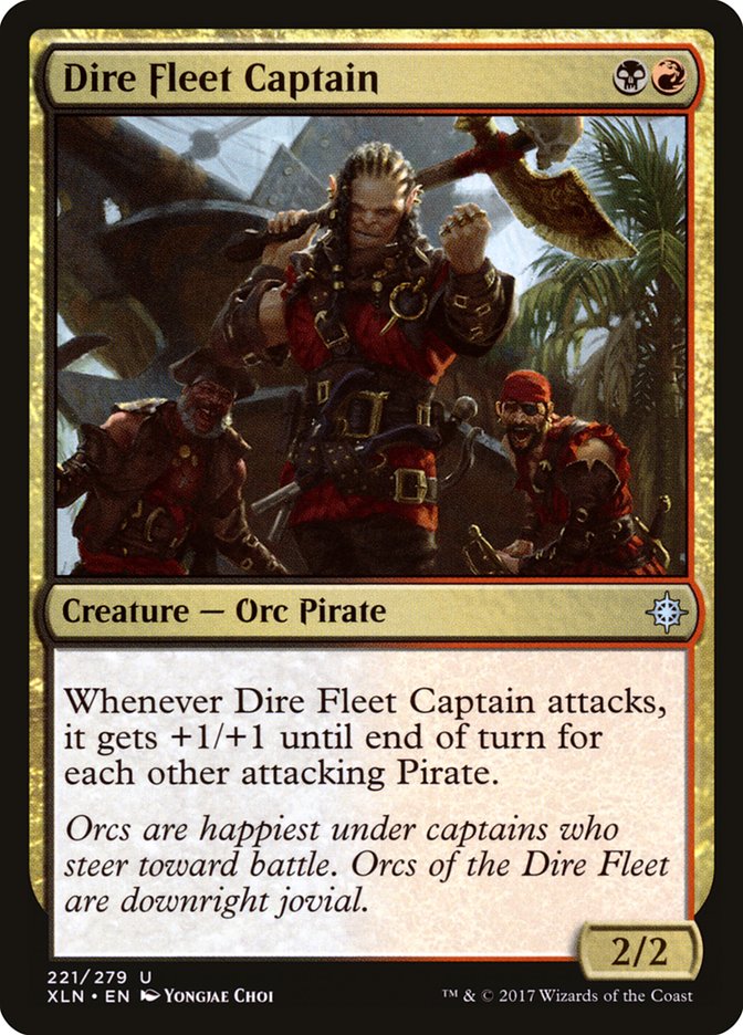 Dire Fleet Captain [Ixalan] | Silver Goblin