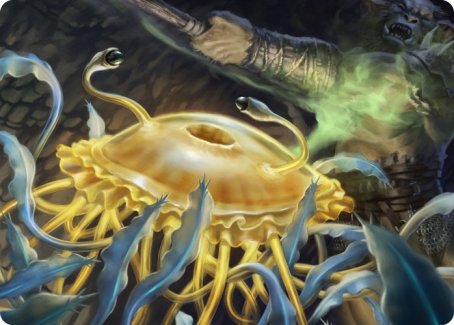 Flumph Art Card [Dungeons & Dragons: Adventures in the Forgotten Realms Art Series] | Silver Goblin