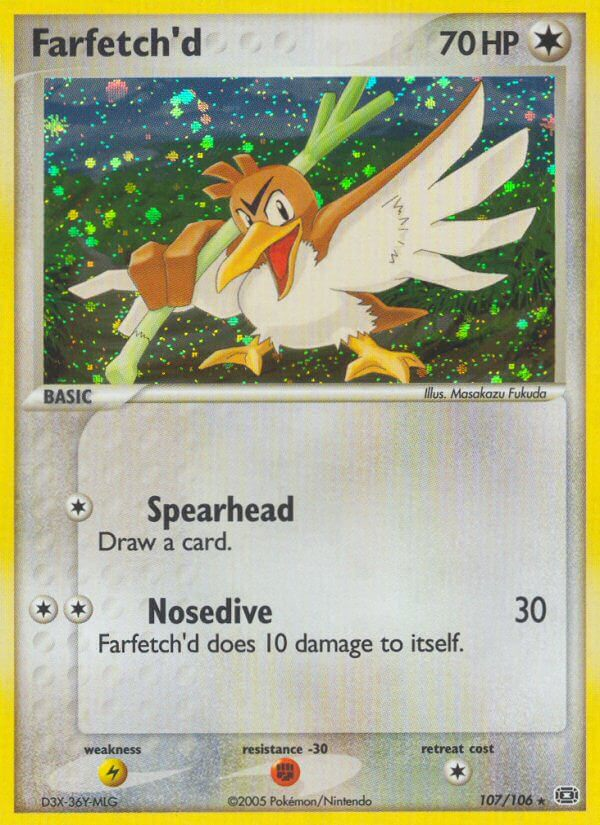 Farfetch'd (107/106) [EX: Emerald] | Silver Goblin