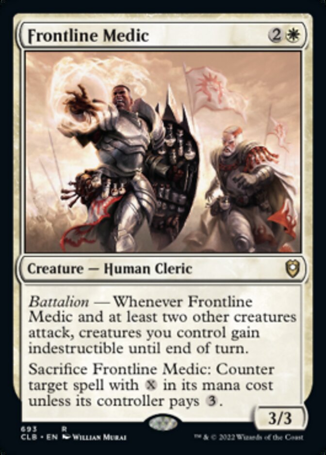Frontline Medic [Commander Legends: Battle for Baldur's Gate] | Silver Goblin
