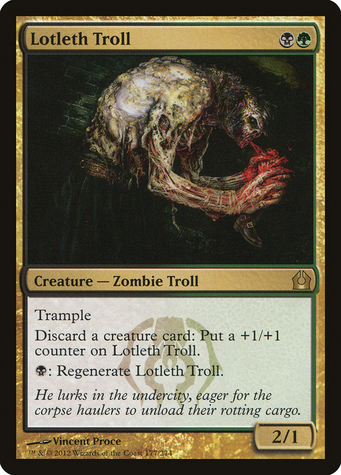 Lotleth Troll [Return to Ravnica] | Silver Goblin