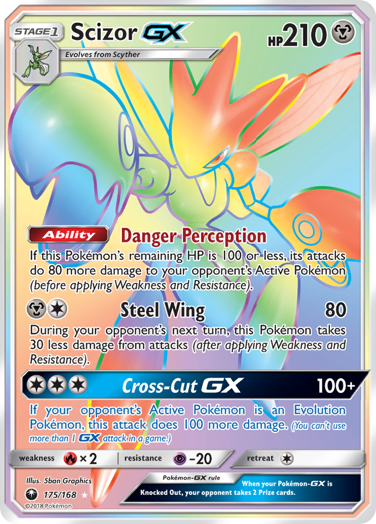 Scizor GX (175/168) [Sun & Moon: Celestial Storm] | Silver Goblin