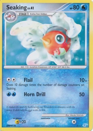 Seaking (7/12) [Diamond & Pearl: Trainer Kit - Manaphy] | Silver Goblin