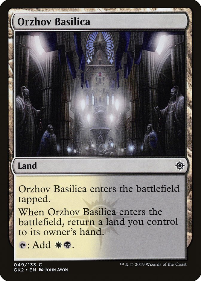 Orzhov Basilica [Ravnica Allegiance Guild Kit] | Silver Goblin