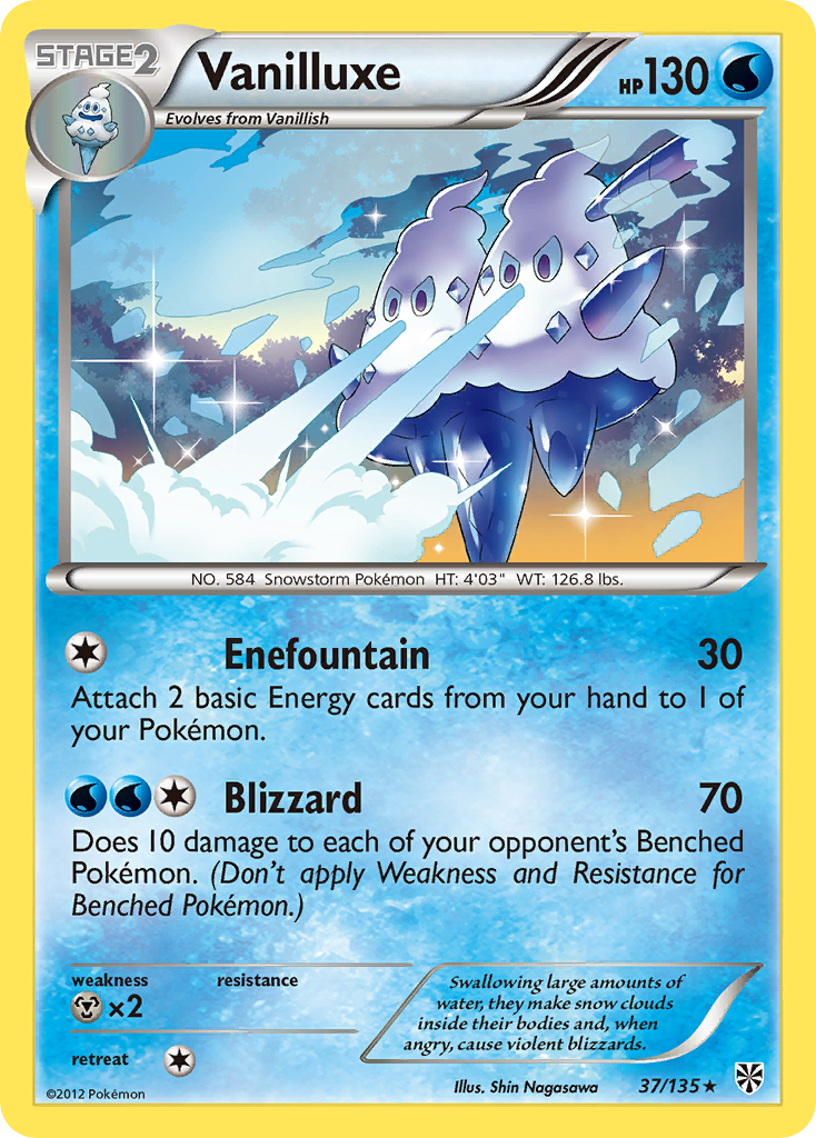 Vanilluxe (37/135) [Black & White: Plasma Storm] | Silver Goblin