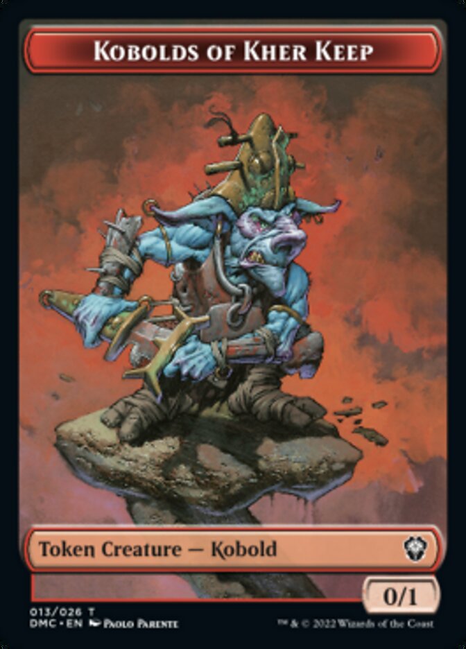 Kobolds of Kher Keep Token [Dominaria United Commander Tokens] | Silver Goblin